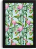 MuchoWow® MuchoWow® Gerahmtes Poster Blatt - Flamingo - Produktbild-Vorschau 1