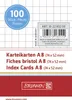 BRUNNEN 102280200 Karteikarten A8 kariert weiß Produktbild-Vorschau 5