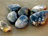 CALVENDO Puzzle Blau gemusterte Steine am Ostseestrand 1000 Produktbild-Vorschau 2
