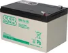 Batteria al piombo SSB SBL 12-12L Batteria AGM 6,3 mm Anteprima dell’immagine prodotto 3