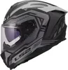 LS2 FF817 CHALLENGER II DRAVIX Integralhelm M in grau Produktbild-Vorschau 2