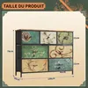 Cassettiera vintage, struttura in metallo, pannello in MDF Anteprima dell’immagine prodotto 3