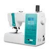 A white and turquoise Medion digital sewing machine is shown against a white background. Produktbild-Vorschau