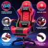 Fotel gamingowy Hoffree z podświetleniem LED RGB i Podgląd zdjęcia produktu 4