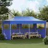 vidaXL Pop-Up párty stan Skladací modrý 3 × 6 m Náhľad obrázku produktu 3