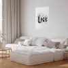 Posterpapier Poster - Love in Flowers 29.7x42 cm Text Produktbild-Vorschau 2