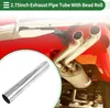 Tube Échappement Droit Mandrin Coupé Pour Bricolage, Tuyau Voir les images du produit 2