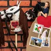 Hobby Horse Skippi. Koń na kiju gniado-srokaty Podgląd zdjęcia produktu 2