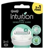 Wilkinson Intuition Sensitive Navulling (4 stuks) Produktbild-Vorschau 1