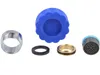 A collection of plumbing parts laid out on a white background. Produktbild-Vorschau