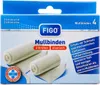 Flexible Mullbinden weiß 4 Stück – Ideale Fixierung für Produktbild-Vorschau 1
