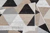Tapiso Teppich AZTECA modern Fransen beige creme grau Produktbild-Vorschau 6
