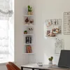 Vasagle LBC20WT, Regal, Wandmontage, hoekkast, 5 planken, Productafbeelding-voorbeeld 14