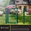 KESSER® Gartentor Gartentür Metall verzinkt für Produktbild-Vorschau 5