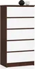 AKORD Furniture Factory OP0LK-6VENBIA005, Weiß, Wenge, 5 Produktbild-Vorschau 1