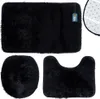 Set di 3 tappetini da bagno neri Anteprima dell’immagine prodotto 9