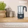 Severin 3588, Ručný elektrický napeňovač mlieka, Čierna, Náhľad obrázku produktu 8
