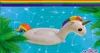 Einhorn Luftmatratze aufblasbar Reittier Unicorn Produktbild-Vorschau 3