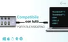 i-tec CACHARGEHUB9LAN, USB 2.0 Type-C, RJ-45, USB 2.0, USB Náhled obrázku produktu 4