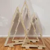 Weeco set van 3 decoratieve houten kerstbomen met Productafbeelding-voorbeeld 5