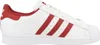 Adidas Superstar XLG Ledertrainer für Herren in Weiß Rot – Produktbild-Vorschau 3