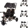 Chipolino Dreirad Tricycle Hip Hop, zwei Kinder, bis 40 kg, Produktbild-Vorschau 2