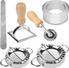 Ravioli Former Set 7 Stück Ravioli Maker, Edelstahl Produktbild-Vorschau 1