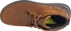 A top-down view of a brown leather boot. Náhľad obrázku produktu