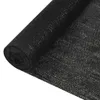 vidaXL Ekran ogrodzeniowy czarny 3,6x10 m HDPE 150 g/m² Podgląd zdjęcia produktu 4