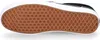 The underside of a black Vans shoe with a white sole and a brown waffle-patterned rubber sole. Produktbild-Vorschau