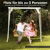 GOPLUS Hängebank, Gartenschaukel aus Massivholz bis 240kg Produktbild-Vorschau 9