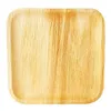 Papstar Palmblatt Teller eckig "pure" 25,5 x 25,5 cm, 25 Produktbild-Vorschau 3