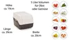 Novaliv 2x Mittel 5L weiß Gemüsebox Kartoffel Produktbild-Vorschau 2