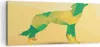 Bild auf Leinwand - Leinwandbild - Wolf modern Grafik - Produktbild-Vorschau 1