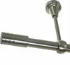 Gardinenstange Set Edelstahl Look Metall Ø 19mm zur Produktbild-Vorschau 1