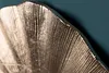 Dekorativer Kerzenhalter GINKGO 44cm silber handmade Metall Produktbild-Vorschau 7