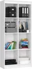 Schrank Büroregal Bücherregal Regal weiß 80cm breit 180cm Produktbild-Vorschau 5