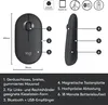 Logitech M350 PEBBLE Wireless Maus Grau Produktbild-Vorschau 8