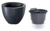 Blumentopf mit Einsatz HEOSE III anthrazit 39,5 cm Produktbild-Vorschau 1