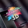 A marketing image showcasing a screen protector for a Xiaomi 12 phone, with colorful powder exploding in the background. Produktbild-Vorschau