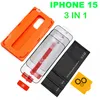 3X Blickschutz Panzerfolie Glas, 1 Kameraschutz Für iPhone Produktbild-Vorschau 1