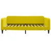 vidaXL Lit de jour extensible avec tiroirs jaune 100x200 cm Voir les images du produit 7