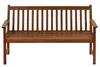 Dehner Gartenbank Mykonos, 3-Sitzer, 150 x 89 x 61.5 cm, Produktbild-Vorschau 2