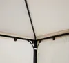 Pavillon VENEZIA 3x3 Meter, Stahl schwarz, Plane Produktbild-Vorschau 6