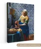 MuchoWow® - Leinwandbilder - Milchmädchen - Delfter Blau - Produktbild-Vorschau 1
