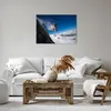 Bild auf Leinwand - Leinwandbild - Snowboard Winter Berg Produktbild-Vorschau 5