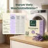 Veely Waschmittelblätter Lavendel 40 Blätter für bis zu 80 Produktbild-Vorschau 5