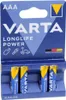 Varta 4903 LR03 AAA Micro High Energy Batterie 4er-Pack Podgląd zdjęcia produktu 47
