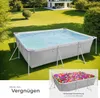Swimming Pool Summertime rechteckig solider Stahlrahmen Produktbild-Vorschau 3