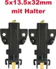 2x Kohlebürsten Motorkohlen 5x13,5x32mm für CESET-Motoren Produktbild-Vorschau 1